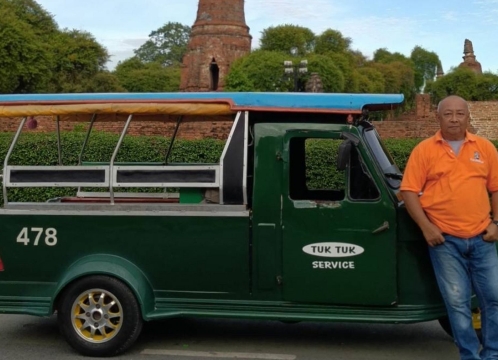 アユタヤ貸切り_トゥクトゥク